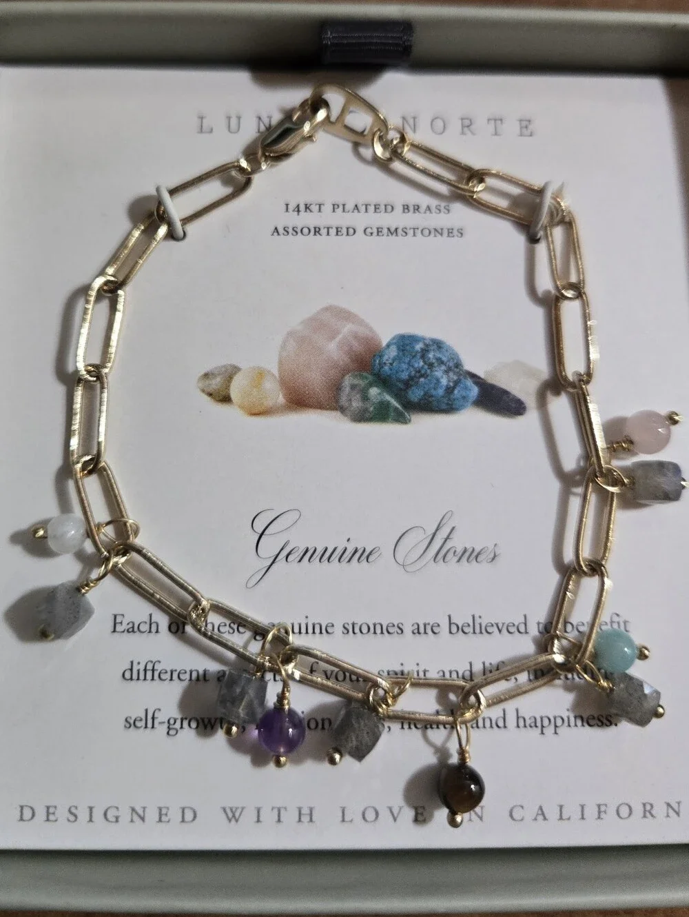 Luna Norte Gemstone Bracelet
